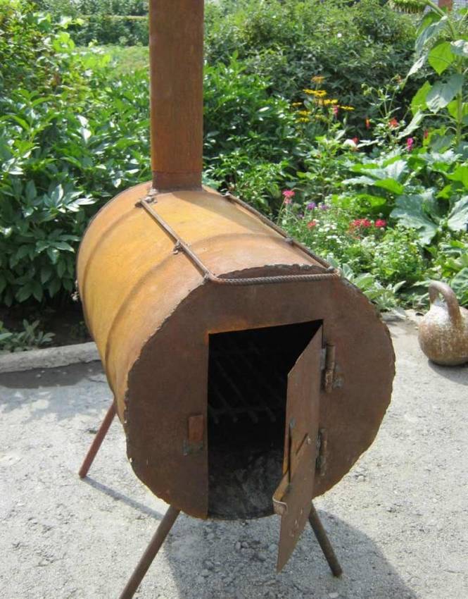Желязна метална печка
