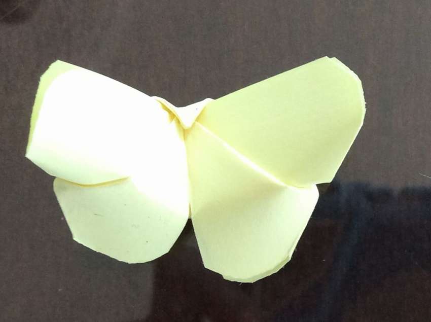 как да си направите оригами пеперуда