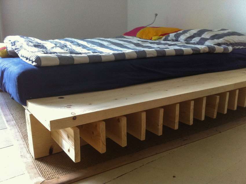 направи си сам леглото в японски стил