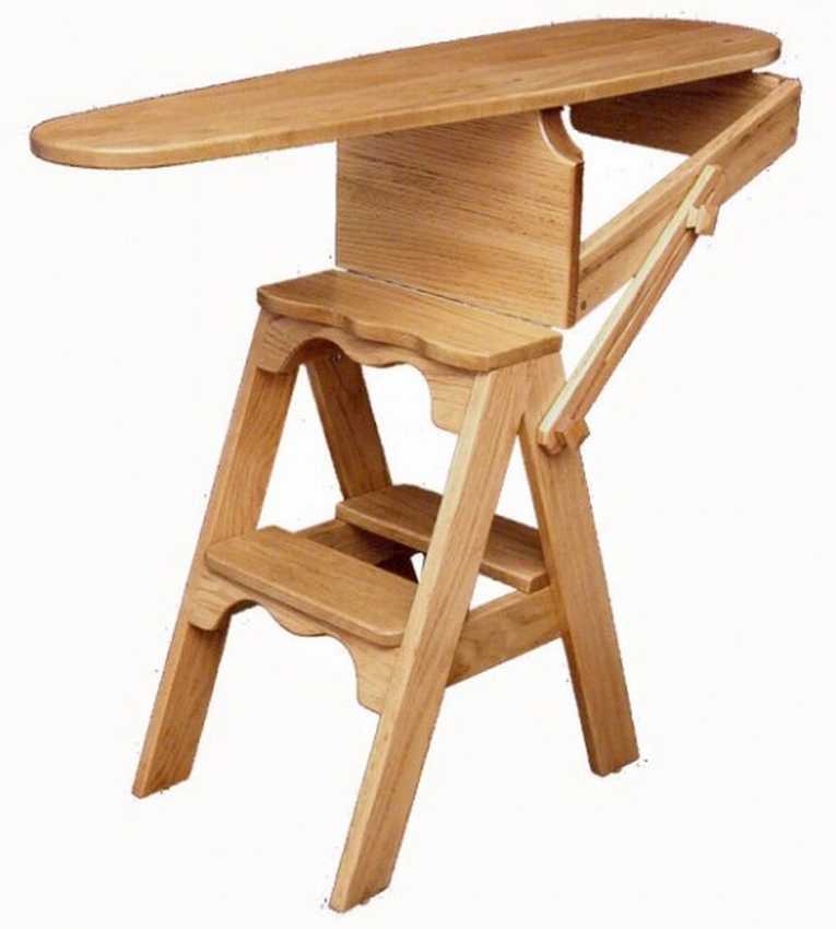 Стол + стълба + дъска за гладене