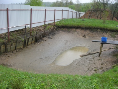 реконструкция на езерце