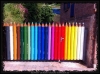 Ограда за пикет във формата на молив